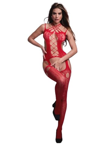 Sexy undertøy - Christine Erotic Suspender bodystocking - bilde 1