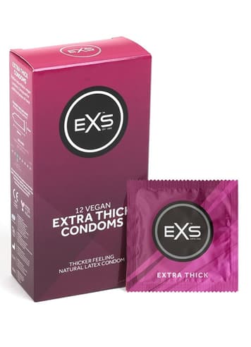 Kondomer - Kondomer EXS Extra Safe 12 Pk - bilde 1