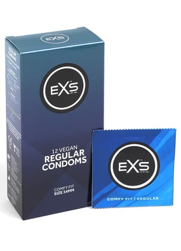 Kondomer - Kondomer EXS Regular Fit 12 pk - bilde 1