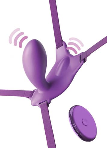 Vibrator - Fantasy For Her Ultimate G-Spot Butterfly Strap-On - bilde 1