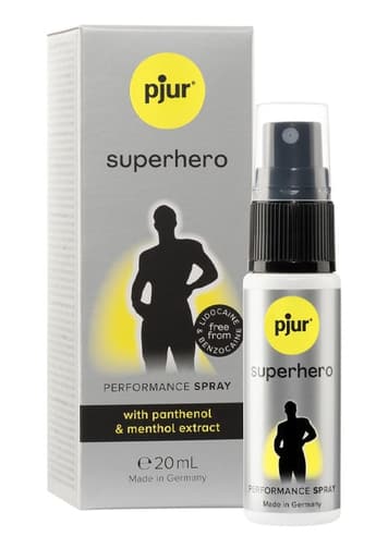Tilbehør - Pjur Superhero bedøvende spray - bilde 1