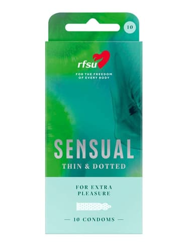 Kondomer - Kondomer RFSU Sensual 10 pk - bilde 1