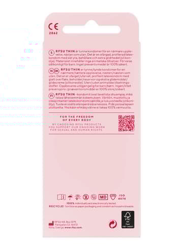 Kondomer - Kondomer RFSU Thin 30 pk - bilde 2