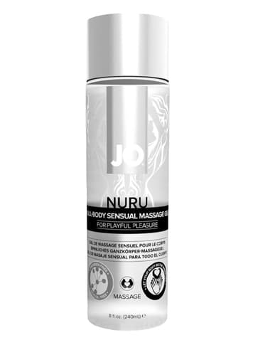 Massasjeolje - Massasjegel JO Nuru 240ml - bilde 1
