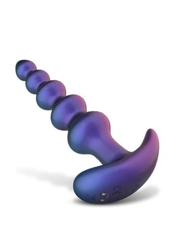 Analsex - Hueman Vibrating Buttplug with Remote - bilde 3