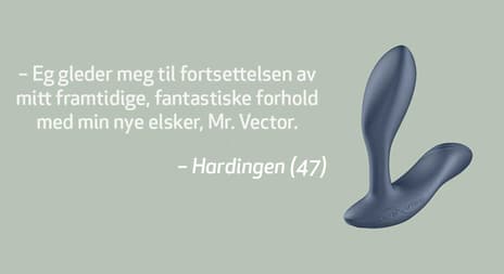 Kundeanmeldelse av Vector prostatavibrator