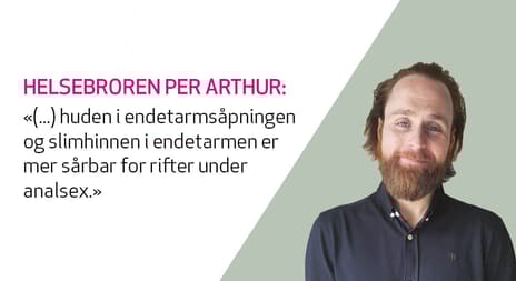 Kondomeriets ekspertpanel, Helsebroren svarer på spørsmål om analsex