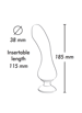 Vibrator - Shunga Sanya rosa vibrator - bilde 2