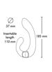 Vibrator - Shunga Miyo sort vibrator - bilde 2
