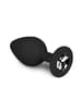 Analsex - EasyToys Diamant analplugg medium sort - bilde 1