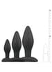 Analsex - EasyToys sort analpluggsett 3 pk - bilde 5