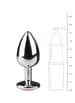 Analsex - EasyToys Metall analplugg sølv/rosa S - bilde 3