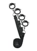Frekke sexleketøy - EasyToys sengebondage sett sort - bilde 1