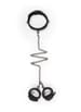 Frekke sexleketøy - EasyToys bondagesett halsbånd m/håndjern - bilde 3