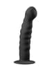 Dildo - EasyToys sort dildo med sugekopp - bilde 1