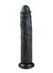 Dildo - EasyToys realistisk dildo 28,5 cm sort - bilde 1