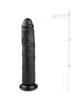 Dildo - EasyToys realistisk dildo 28,5 cm sort - bilde 5