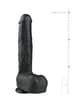 dildoer - EasyToys realistisk dildo 29,5 cm sort - bilde 5