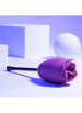 Sexleketøy for henne - Playboy Petal lilla vibrator med tunge - bilde 5