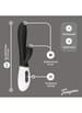 Sexleketøy for henne - Teazers Tarzan sort rabbitvibrator - bilde 8