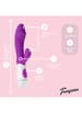 Sexleketøy for henne - Teazers Realistisk lilla rabbitvibrator - bilde 2