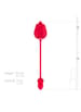Sexleketøy for henne - Teazers Rose slikkemaskin m/vibrator - bilde 11