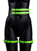 Frekke sexleketøy - Bondagesett Ouch Glow in the dark S/M - bilde 4