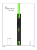 Frekke sexleketøy - Bondagesett Ouch Glow in the dark S/M - bilde 9