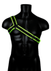Frekke sexleketøy - BDSM-sele Ouch Glow in the dark S/M - bilde 3
