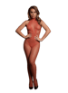 Sexy undertøy - Catsuit Le Desir Combo lace fersken OS - bilde 1