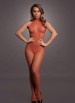 Sexy undertøy - Catsuit Le Desir Combo lace fersken OS - bilde 7
