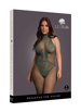 Sexy undertøy - Catsuit Le Desir Combo lace grønn QS - bilde 3
