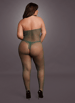Sexy undertøy - Catsuit Le Desir Combo lace grønn QS - bilde 6