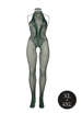 Sexy undertøy - Catsuit Le Desir Combo lace grønn QS - bilde 7