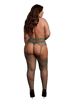 Sexy undertøy - Hofteholder Le Desir Comb lace grønn QS - bilde 2