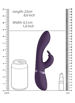 Vibrator - Vive Cato lilla rabbitvibrator - bilde 3