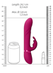 Vibrator - Vive Nari rosa rabbitvibrator - bilde 4