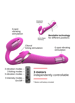 Dildo - Strap-on-me Multi vibrerende strap-on M - bilde 4