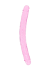 dildoer - Dobbeldildo realistisk rosa 34 cm - bilde 1