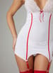 Sexy undertøy - Christine - Healing Hartbreakes Rolplay Outfit White 2XL/3XL - bilde 2