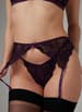Sexy undertøy - Christine - 3-Piece Bra-Set Axelle Purple L/XL - bilde 2