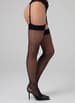 Sexy undertøy - Christine - Garter Stockings Order Black S/M - bilde 4