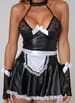 Sexy undertøy - Christine - Roleplay Costume For Your Service Only Black M - bilde 2