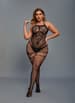 Sexy undertøy - Christine - Catsuit Black One Size - bilde 1
