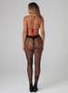 Sexy undertøy - Christine - Seductive Catsuit Black One Size - bilde 3