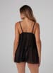 Sexy undertøy - Christine - Babydoll with Thong Fleur de Plaisir Black/Red S - bilde 3