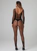 Sexy undertøy - Besired - Catsuit Vaera Black One Size - bilde 3