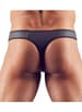 Bondage - Svenjoyment Underwear - Faux Leather G-String with Powernet - bilde 3