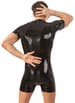 Bondage - The Latex Collection - Men's Latex Playsuit - bilde 2