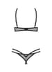 Sexy undertøy - Euridia 2-pcs crotchless set   XS/S - bilde 4